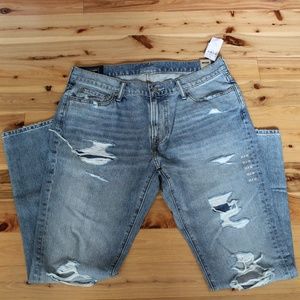 Abercrombie & Fitch Distressed Jeans